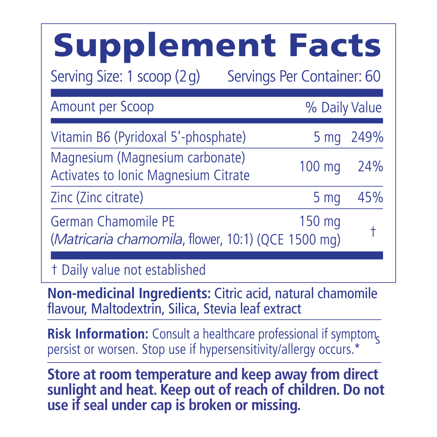 Magnesium + Chamomile Powder - Kids