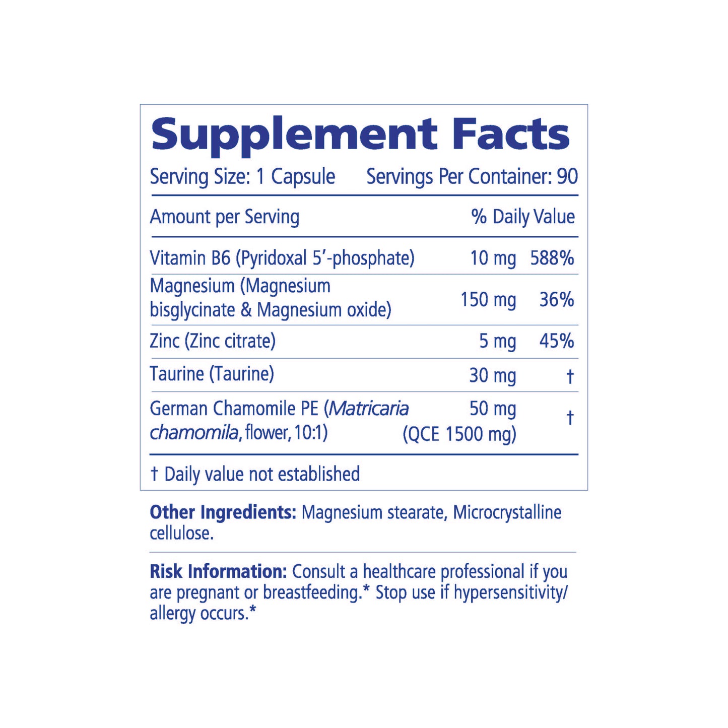 Magnesium + Chamomile