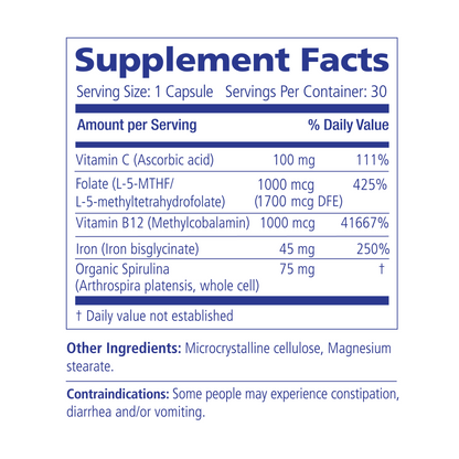 Power Iron + Spirulina