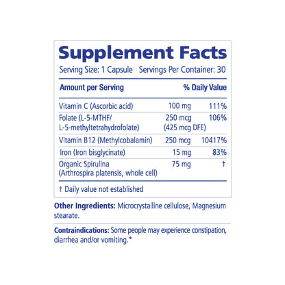 Daily Iron + Spirulina